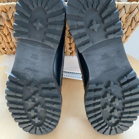 Reformation Black Chunky Loafers - Picture 6 of 6